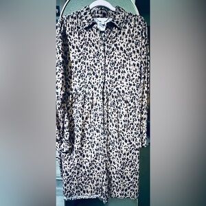 Time and Tru Animal Print long sleeve Dress